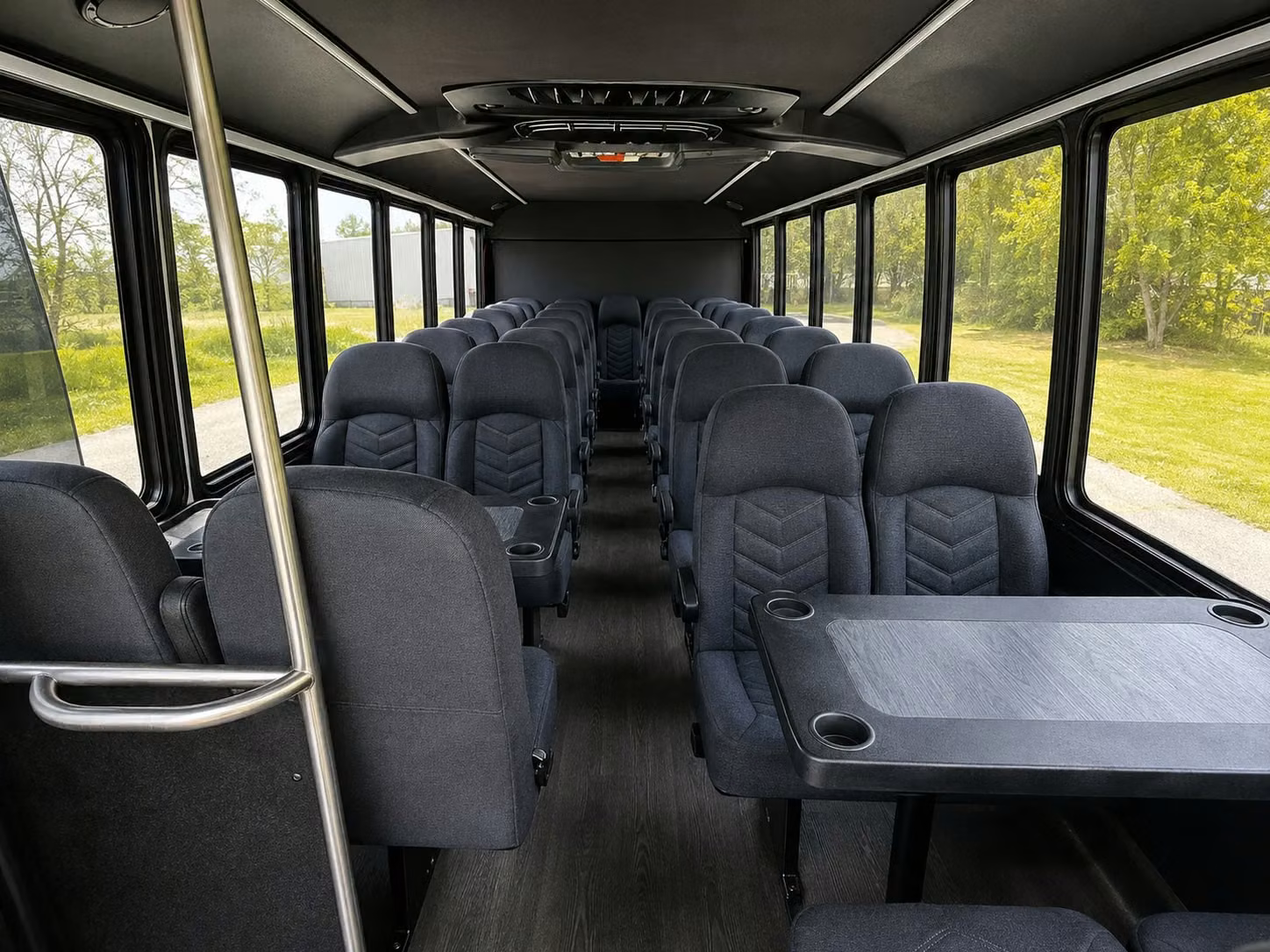 20 passenger minibus inside