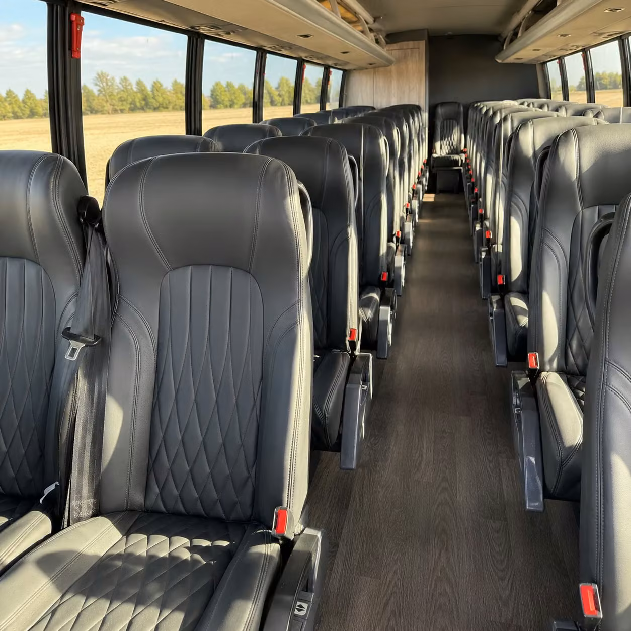 30 passenger minibus inside