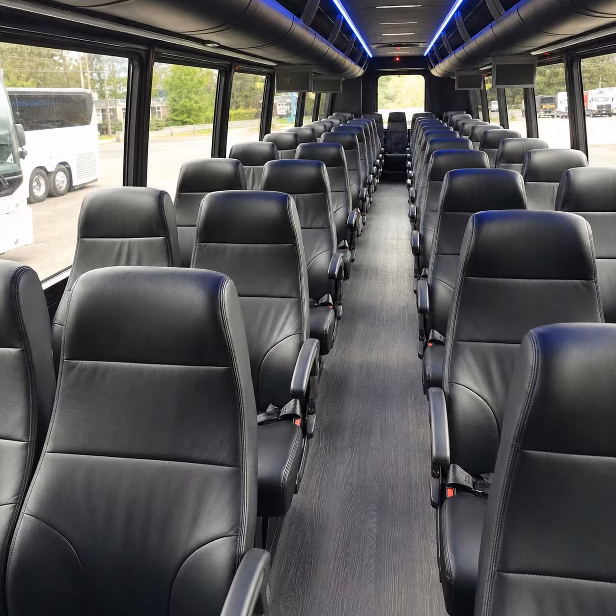 30 passenger minibus interior